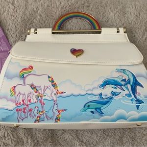 Lisa Frank Loungefly Markie Reflection crossbody.